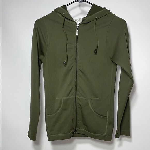 Love J Green Zip-Up Hoodie - Picture 1 of 8